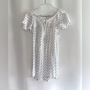 COUNTERPARTS anchor print shirt